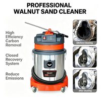 Solary EC601 1300W Aspirador de Polvo con Carcasa de Nogal, Tanque de 15L, Máquina de Limpieza de Carbono para Motores, Limpiador de Válvulas de Admisión con Filtro de Polvo