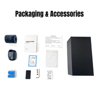 Prix négociable direct usine : Mini caméra thermique ronde 256x192 avec écran tactile, batterie rechargeable, OEM, ODM, logo personnalisé, vente en gros