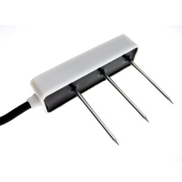 Capteur d'humidité, de température et de conductivité électrique du sol BGT-SEC avancé, haute précision, robuste, en acier inoxydable, protection IP68, sortie SDI12 pour