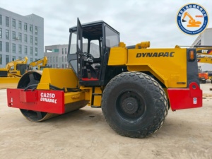Rouleau Vibratoire Dynapac CA25 d'Occasion en Excellent État, Faible Kilométrage, Prêt à l'Emploi, 90% Neuf, Moteur de Marque Renommée Shanghai, à Vendre. - Product Image 2