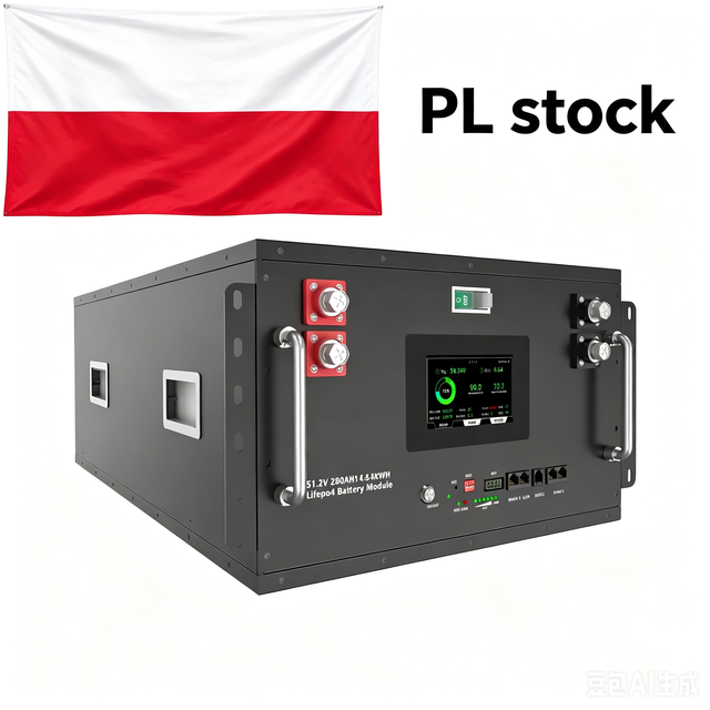 Poalnd Stock Simple Horizontal case 16s48v280ah or 314ah Battery case Without Bms and Screen for 15kw 16kw DIY Solar System