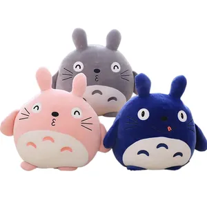 Totoro Cat Wholesale Soft Cute Factory Giant Pillow Plushies Toys Stuffed Animals Anime Mascot Cat Totoro Plush for Kid Child