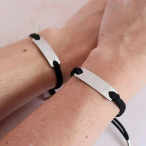 Blank DIY Laser Engraving Bracelet Rope Adjustable <b>Bangle</b> Women <b>Men</b> Friendship Bracelet - Product Image 3