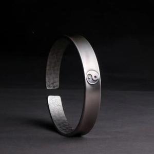 Bracelet Électroplaqué Yin-<span class=keywords><strong>Yang</strong></span> Poisson <span class=keywords><strong>Tai</strong></span> <span class=keywords><strong>Chi</strong></span> Huit Trigrammes Tendance Nationale Personnalisé Rétro Bijoux Ajoureurs Fabrication Sur Mesure - Product Image 6