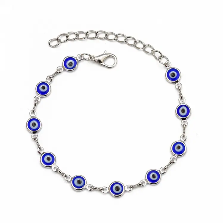 European And American Devil Eye Bracelet Student Blue Demon Eye Jewelry Charm Bracelet For Girls