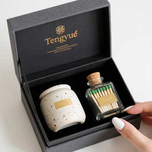 Caja de papel Kraft ecológica rentable personalizada, caja de regalo para estampado de lámina de oro de vela - Product Image 5