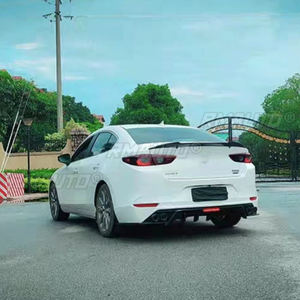 Aileron de coffre arrière en plastique ABS non peint, couleur apprêt, accessoires de voiture pour Mazda 3 Axela berline 4 portes 2014 2015 2016 2017 - Product Image 5