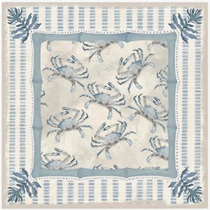 Ensemble de Mahjong américain de luxe Waterside, thème océan, en acrylique bleu, 160 tuiles, ensemble complet avec jokers, boutique de créateurs haut de gamme - Product Image 6