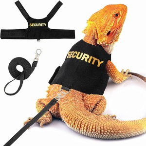 Correa de Lona para Lagartos, Arnés para Reptiles, Correa para Camaleones y Ardillas, <span class=keywords><strong>Ropa</strong></span> y Accesorios para Mascotas Pequeñas - Product Image 6