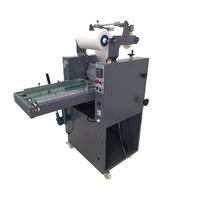 Laminateur semi-automatique WD FM-390C à rouleaux double face pour feuilles, machine à plastifier à chaud
