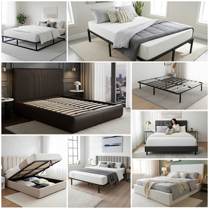 <span class=keywords><strong>Sommier</strong></span> pliant en métal de haute qualité avec support renforcé, design personnalisé, adapté <span class=keywords><strong>à</strong></span> un usage domestique et commercial - Product Image 5