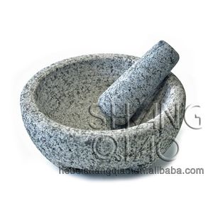 <span class=keywords><strong>Molcajete</strong></span> Tradicional de Granito Sólido de Alta Calidad con Tejolote - Product Image 5
