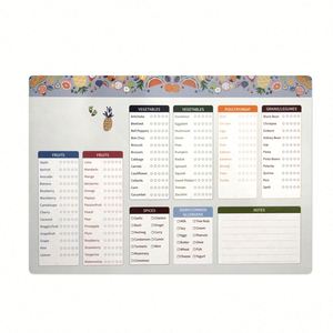 Láminas Magnéticas de PVC Ecológicas Personalizadas para Refrigerador, A4, Impresas, Flexibles, Horario de Comidas, Imán para Refrigerador - Product Image 2
