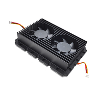 WellSunFan Custom OEM ODM 70x70x15mm Dos rodamientos de bolas Disipador de calor de cobre Enfriador de CPU para carcasas de computadora Directo de la fábrica de China