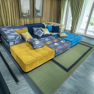 Sofá Modular Seccional para Apartamento, Cómodo, Estilo Árabe, con Respaldo Ajustable, Sofá Modular Elegante - Product Image 2