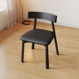 Silla y Taburete de Comedor de Madera Maciza de Estilo Europeo Moderno Dream House con Funda Extraíble para Uso en <span class=keywords><strong>el</strong></span> Hogar o Hotel - Product Image 2