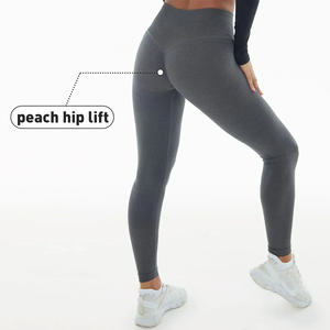 SHINBENE 25 "esculpir melocotón cintura alta mallas de <span class=keywords><strong>Yoga</strong></span> sin costuras mallas de entrenamiento personalizadas pantalones de <span class=keywords><strong>Yoga</strong></span> <span class=keywords><strong>para</strong></span> mujeres - Product Image 5