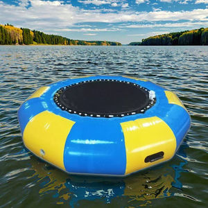 Trampoline d'eau pour adultes Tengtai <span class=keywords><strong>2M</strong></span> Installations d'amusement gonflables Trampoline flottant en plein air - Product Image 3