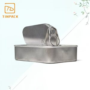 <span class=keywords><strong>Lata</strong></span> Rectangular de Calidad Alimentaria Premium, Fácil de Abrir, para Envasado de <span class=keywords><strong>Sardinas</strong></span> y Ketchup - Product Image 5