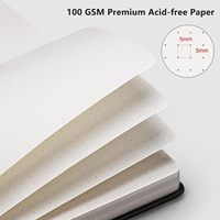 Carnet de notes A5 à pois pour femme, en cuir PU, couverture rigide, avec porte-stylo, agenda quotidien, 2 marque-pages en ruban, vente en gros
