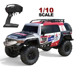 2.4G 1/10 RTR Hobby Vehicle Model Fast Offroad Racing Rally Truck Radio Control Car Toy R/C Big 4WD 1:10 4X4 Rock Crawler