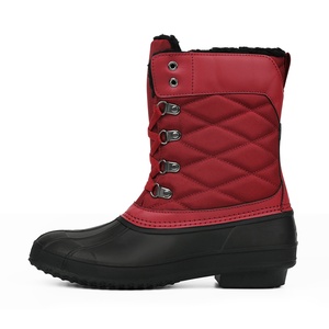 <span class=keywords><strong>Bottes</strong></span> de <span class=keywords><strong>chasse</strong></span> mi-mollet isolées antidérapantes pour femmes, imperméables et thermiques avec fourrure, nouveaux styles, export USA, Aliexpress - Product Image 5