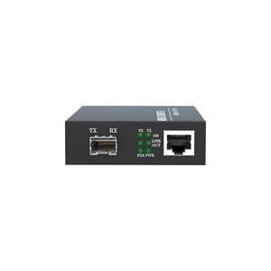 Wholesaler Price Network Reliability Gigabit Ethernet Mini SFP Media Converter for Copper Cable to Fiber Optics Cables