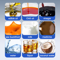 Machine d'emballage multifonctionnelle pour liquides, jus, eau minérale, lait, sachet, machine d'emballage liquide pour l'eau