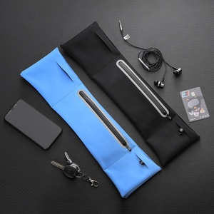 HUALIAN Dinero Bolsillos con cremallera <span class=keywords><strong>Riñonera</strong></span> impermeable <span class=keywords><strong>Riñonera</strong></span> <span class=keywords><strong>para</strong></span> correr <span class=keywords><strong>para</strong></span> poner Key Cash <span class=keywords><strong>Riñonera</strong></span> <span class=keywords><strong>para</strong></span> teléfono móvil - Product Image 2