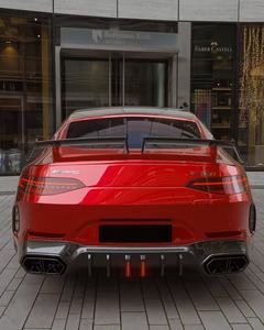 Para mercedes-benz AMG GT50 GT63 Kit de carrocería de fibra de carbono GT50 GT63LD parachoques delantero y trasero Spoilers Hood - Product Image 6