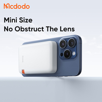 Mcdodo 510 support de téléphone caché 10000mAh chargeur magnétique 20W PD 15W affichage numérique sans fil 10000mAh Mini Powerbanks pour iphone
