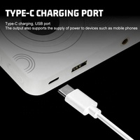 Zsyb nouveauté Mini taille Dimmable CCT photographie extérieure 6W Led panneau de remplissage lumières photogarphiques pour caméra de téléphone