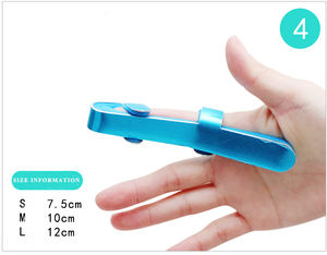 Attelle de fixation de doigt réglable orthopédique attelle de récupération de <span class=keywords><strong>fracture</strong></span> de doigt médical - Product Image 6