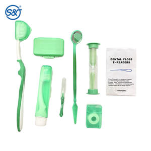 SJ Kit kebersihan gigi Manual, perlengkapan perjalanan pembersih mulut, perawatan ortodontik gigi Manual - Product Image 4