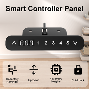 Escritorio de Pie con Dos Motores de 55 x 28 Pulgadas, Escritorio de Altura Ajustable, Escritorio de Oficina, Escritorio para Juegos y Computadora, Disponible en EE. UU. - Product Image 5