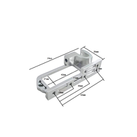 Système de largage aérien universel YF Metal Silver pour drone, dispositif de déclenchement, clip de charge utile, lanceur servo