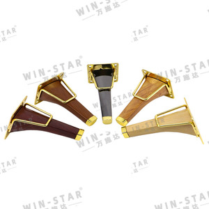 Winstar Pieds de canapé modernes chromés métallisés plaqués or Pieds de <span class=keywords><strong>table</strong></span> dorés pour le salon, la chambre à coucher et le bureau Meubles de maison - Product Image 5