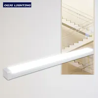 Project luminaire 100-277v ceiling light 6000k led batten light Suspended dimmable Led linear light with lens