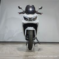 Nouveau modèle Sabre-toothed pour moto électrique 2000W 72V/60V, scooter adulte 90 km/h, export transfrontalier
