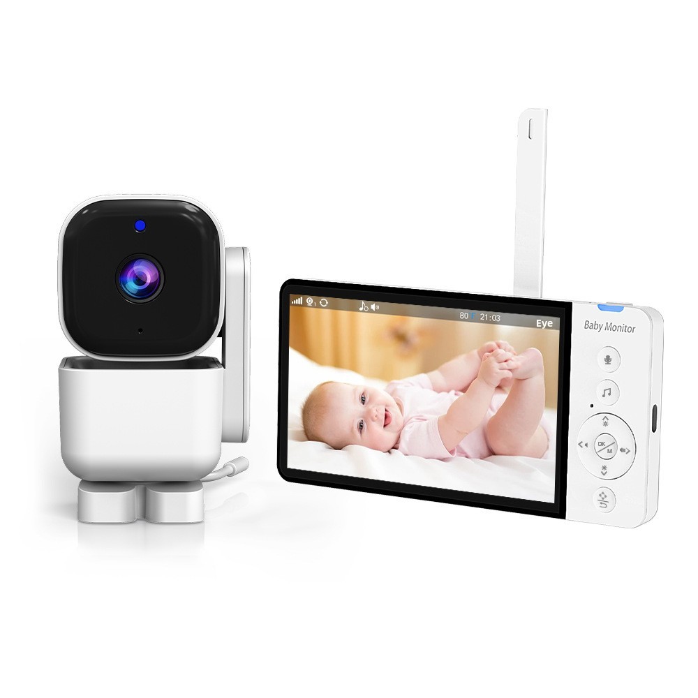 <strong>2026</strong> HD Video Baby Monitor With <strong>Camera</strong> 5 Inch LCD Screen VOX Night Vision Two <strong>Way</strong> <strong>Audio</strong> Long Range FHSS System
