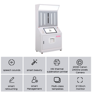 Soporte para fotomatón para selfis, quiosco para fotomatón con impresora y cámara - Product Image 4