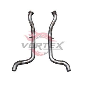 Tuyau d'échappement en acier inoxydable de haute qualité Vortex, pièces de moteur automobile, collecteur d'échappement pour Porsche Panamera 970 - Product Image 1