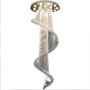 <span class=keywords><strong>Lustre</strong></span> en cristal LED pour plafond, <span class=keywords><strong>style</strong></span> luxueux, éclairage d'intérieur, villa, hôtel, escalier - Product Image 6