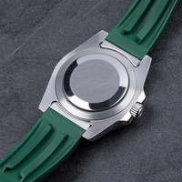 2 pièces de connecteurs d'extrémité incurvés de 20 mm pour bracelet de montre R-olex, pour bracelet de montre Su-bmariner, bracelet en caoutchouc ou en cuir, connexion sans couture