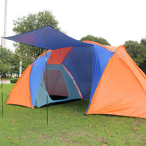 Factory Made Custom Outdoor <b>Tent</b> 430x220x175cm Double Structure 3-4 Person <b>Large</b> Space Four Seasons Camping Hiking Beach Use - Product Image 2