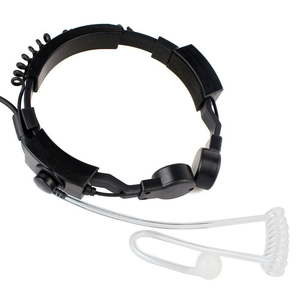 Micrófono Táctico de Vibración para Garganta, Auriculares con Micrófono para Radio Bidireccional Baofeng <span class=keywords><strong>UV</strong></span> 5R <span class=keywords><strong>UV</strong></span>-B5 B6 <span class=keywords><strong>UV</strong></span>-5RTP <span class=keywords><strong>UV</strong></span>-<span class=keywords><strong>5RA</strong></span> Plus BIG PTT - Product Image 4