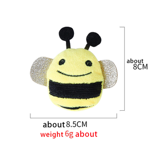 Wholesale Custom Pet Dog Chew <b>Toy</b> Cute Insect Shape Bee and Ladybird Small <b>Toys</b> Pet <b>Soft</b> <b>Stuffed</b> Plush Cat Nip Cat Dog <b>Toy</b> - Product Image 3