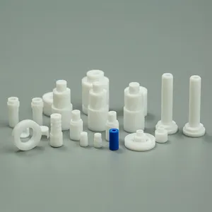 חלקים PTFE פלסטיק CNC סיבוב חלקי דיוק חשמל אביזרי צינור PTFE יריעות פלסטיק Fep קרש חיתוך