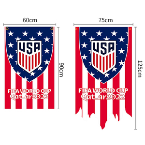 Bannière de petit drapeau <span class=keywords><strong>du</strong></span> <span class=keywords><strong>monde</strong></span> <span class=keywords><strong>2022</strong></span> personnalisé, fabricant, vente en gros, drapeaux de différents pays, banderole - Product Image 6