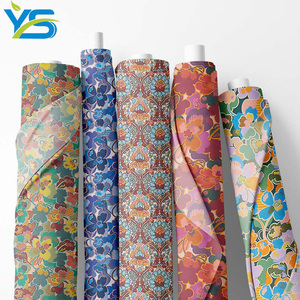 Trung Quốc Nhà Máy Tùy Chỉnh Tự Do Tana Cỏ Vải In Kỹ Thuật Số 100% <span class=keywords><strong>Poplin</strong></span> Bông Vải Cho T-Shirt - Product Image 1